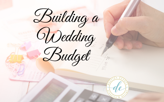 building a wedding budget