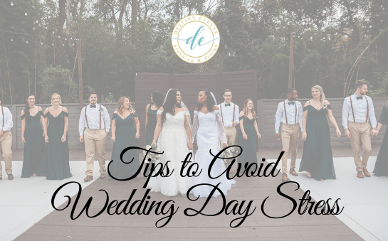 Tips To Avoid Wedding Day Stress